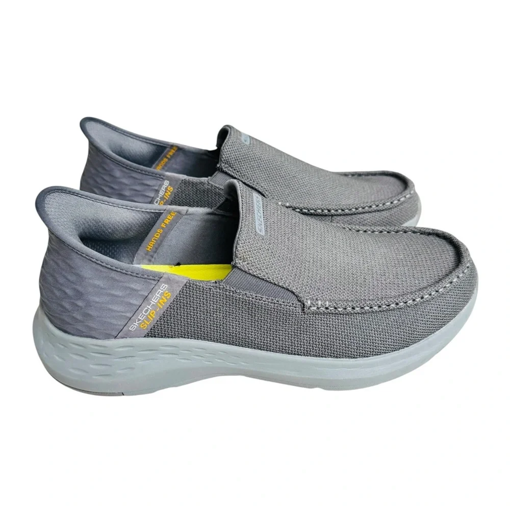 Skechers Hands Free Slip-Ins Gray Loafers Comfort Shoes Men’s US 11.5 EU 45